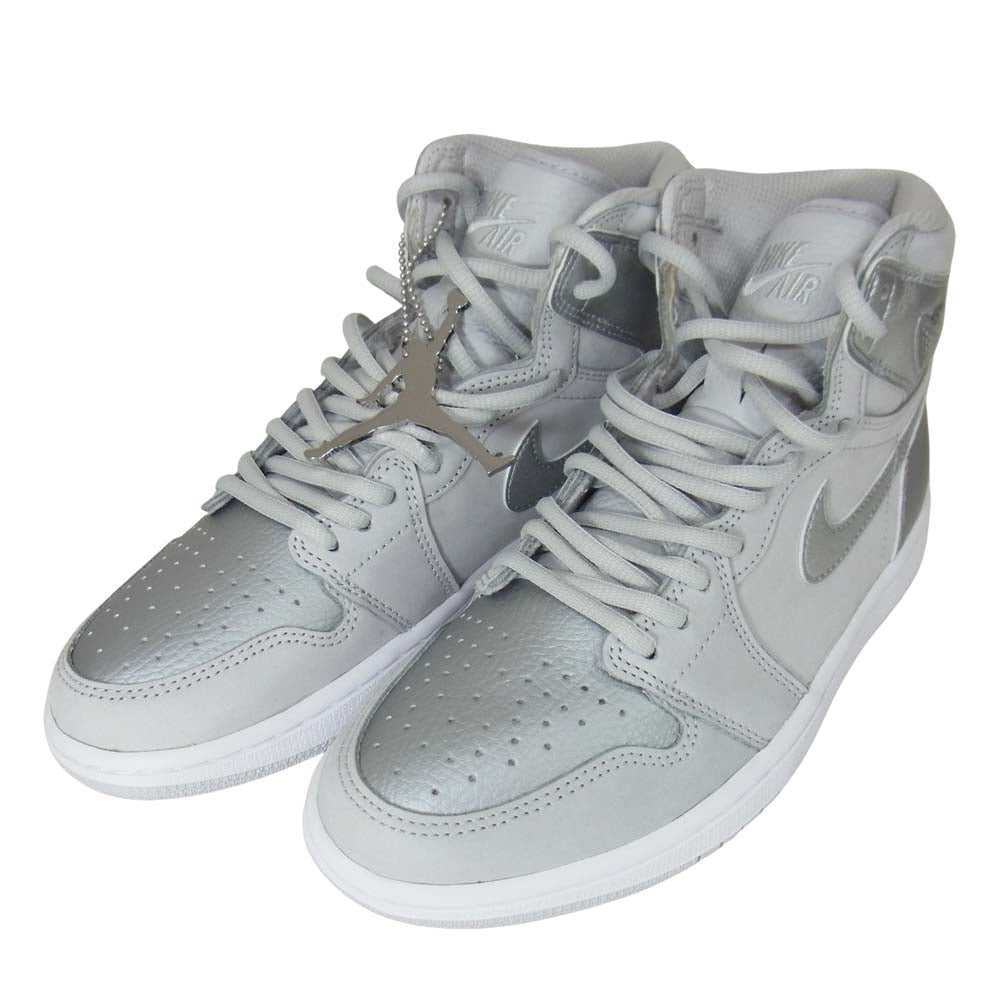 NIKE ナイキ DA0382-029 AIR JORDAN 1 RETRO HIGH OG CO.JP 2020 シルバー系 25.5cm【美品】【中古】