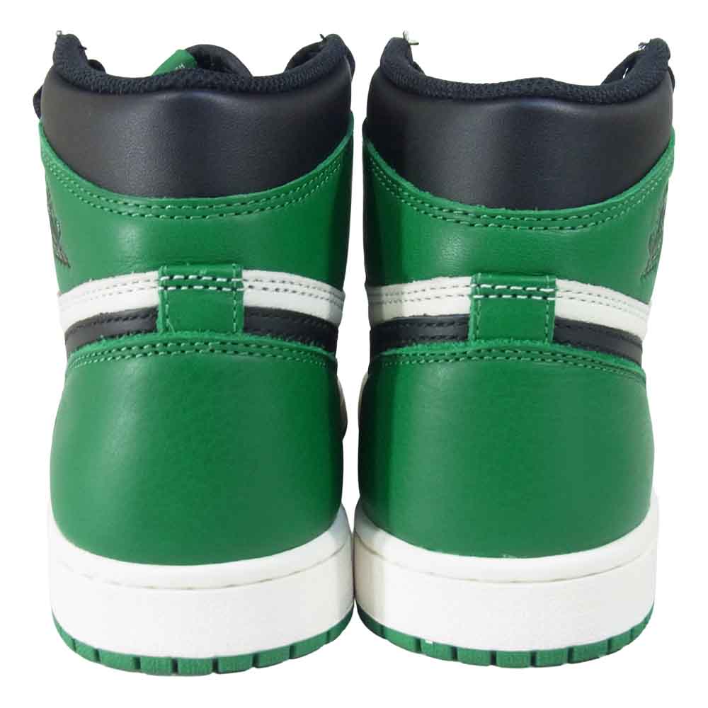 NIKE ナイキ 555088-302 AIR JORDAN 1 HIGH RETRO エアジョーダンワン ハイ レトロ Pinegreen/Black-sail US8【中古】