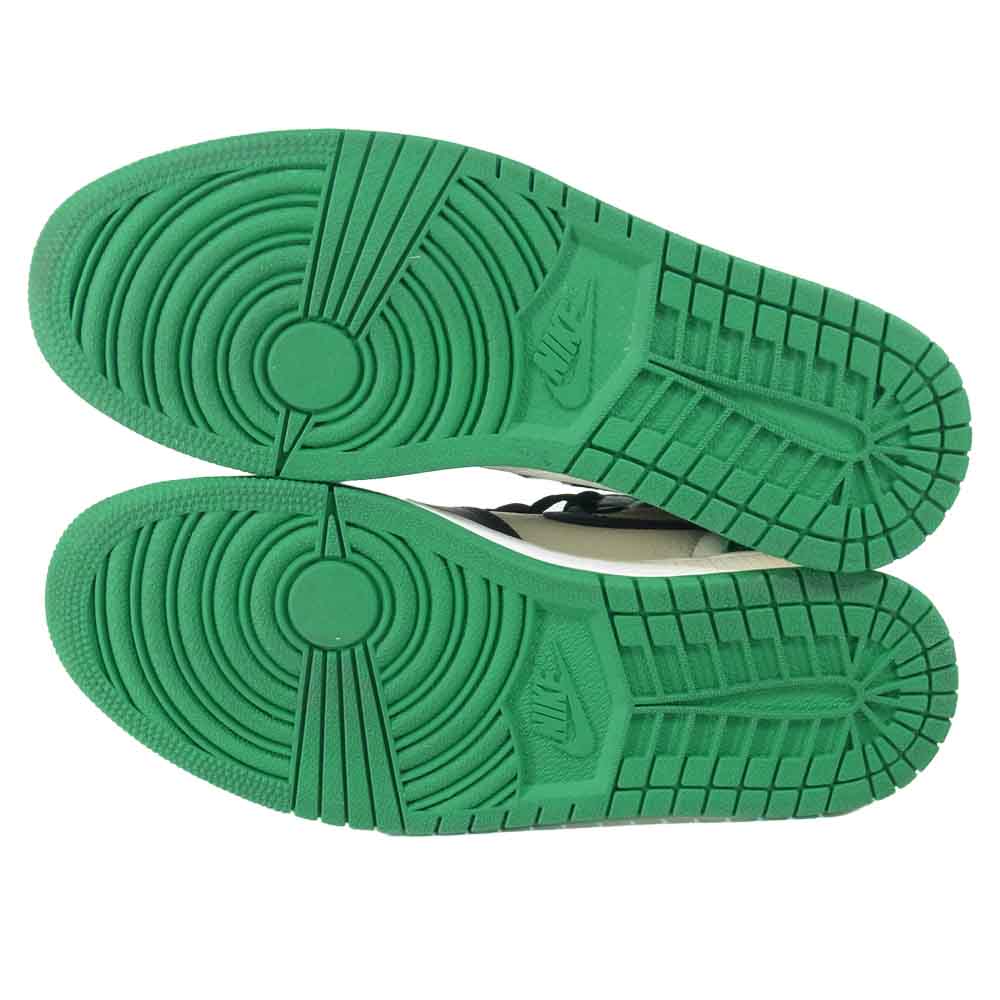NIKE ナイキ 555088-302 AIR JORDAN 1 HIGH RETRO エアジョーダンワン ハイ レトロ Pinegreen/Black-sail US8【中古】
