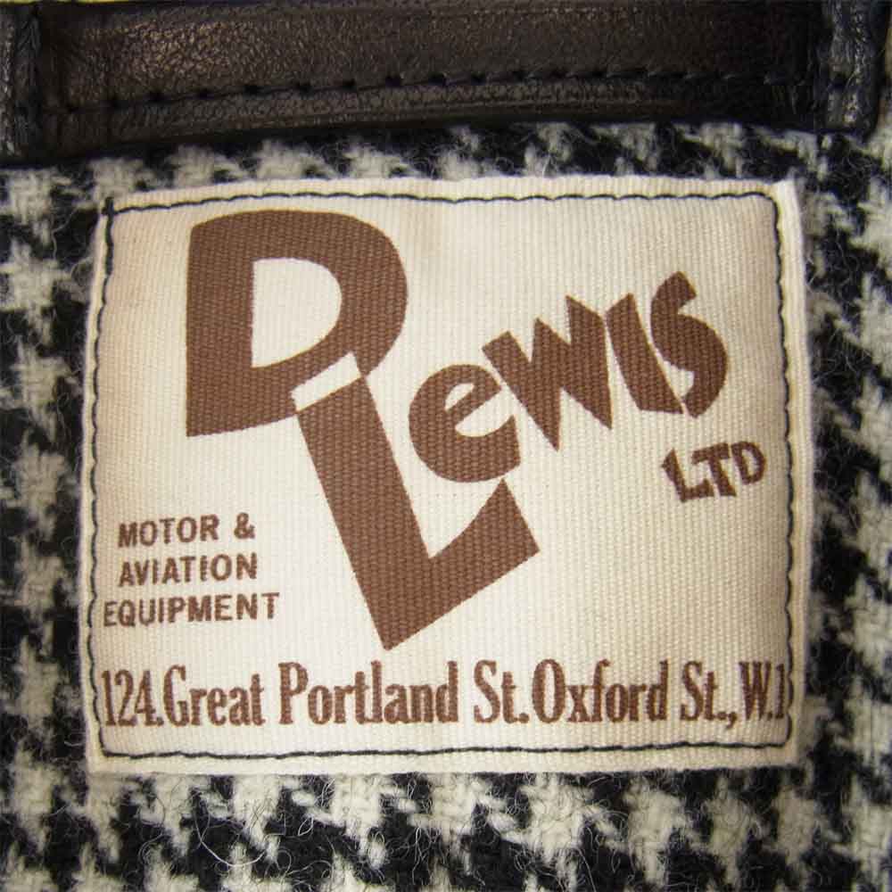 Lewis Leathers ルイスレザー × ヒステリックグラマー HYSTERIC GLAMOUR 02211LB02 COUNTRYMAN JACKET カントリーマン ラムレザー ライダース ジャケット ブラック系 L【中古】