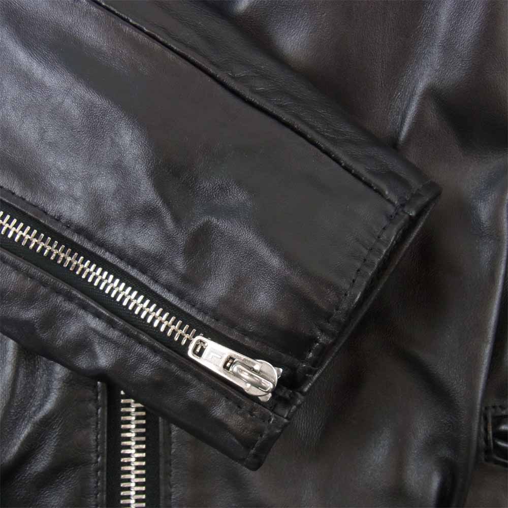 Lewis Leathers ルイスレザー 391T 国内正規品 Lightning ライトニング タイトフィット ホースハイド レザー ダブルライダース ジャケット ブラック系 40【新古品】【未使用】【中古】