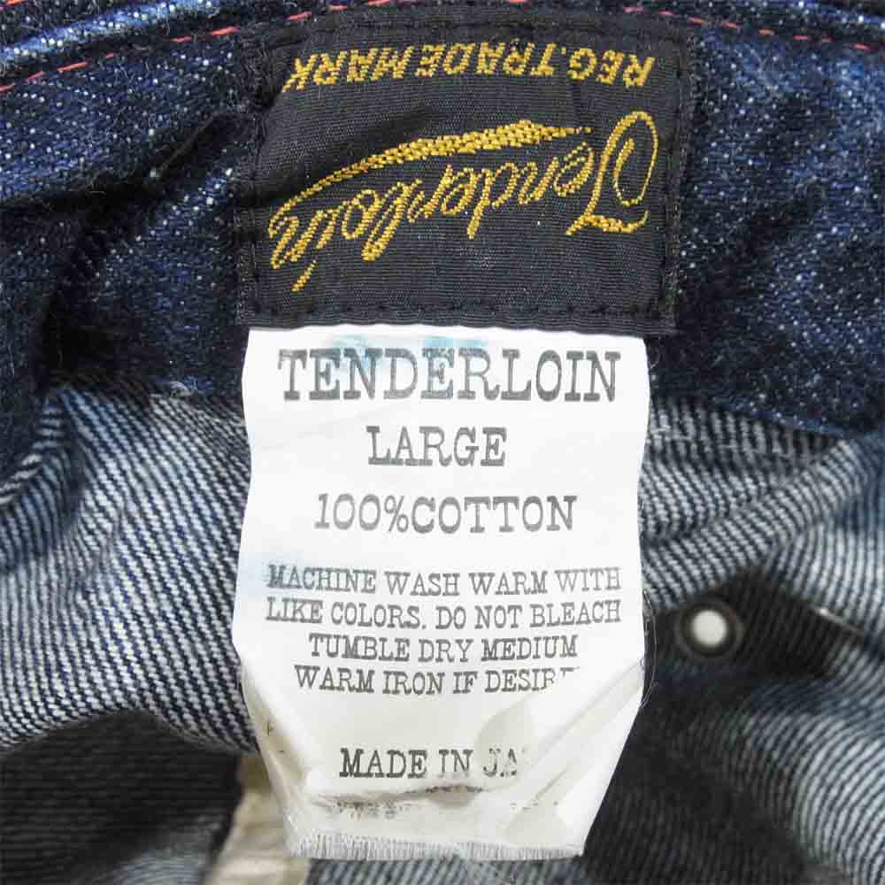 TENDERLOIN テンダーロイン T-JUNGLE HAT DENIM デニム ジャングル ハット インディゴブルー系 L【中古】