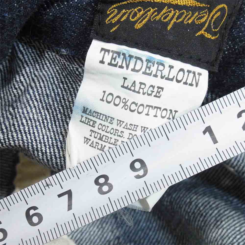 TENDERLOIN テンダーロイン T-JUNGLE HAT DENIM デニム ジャングル ハット インディゴブルー系 L【中古】
