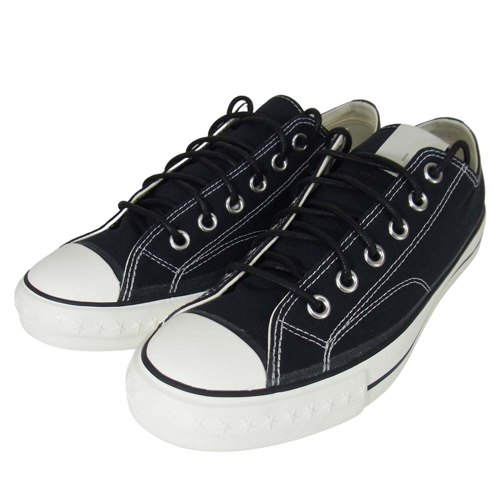 CONVERSE コンバース 21SS 1CL812 × エヌハリウッド N.HOOLYWOOD CH CANVAS NH OX キャンバス スニーカー ブラック系 26cm【新古品】【未使用】【中古】