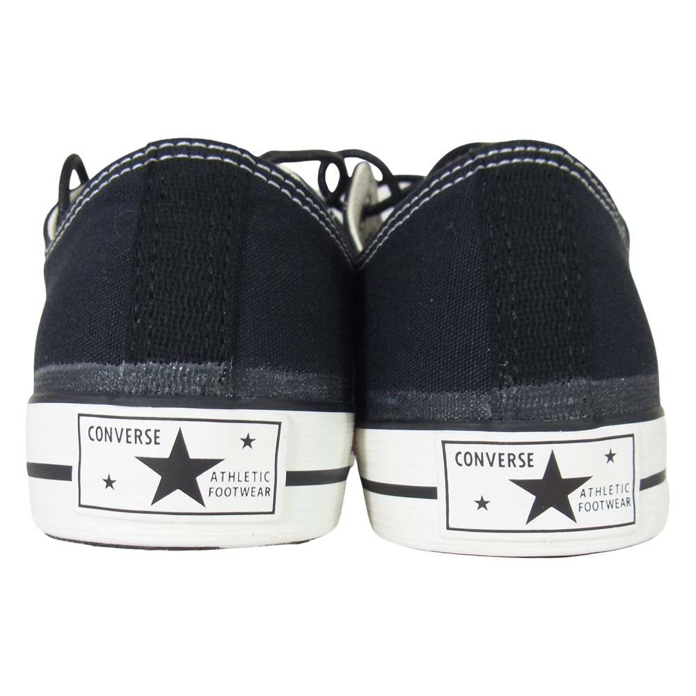 CONVERSE コンバース 21SS 1CL812 × エヌハリウッド N.HOOLYWOOD CH CANVAS NH OX キャンバス スニーカー ブラック系 26cm【新古品】【未使用】【中古】