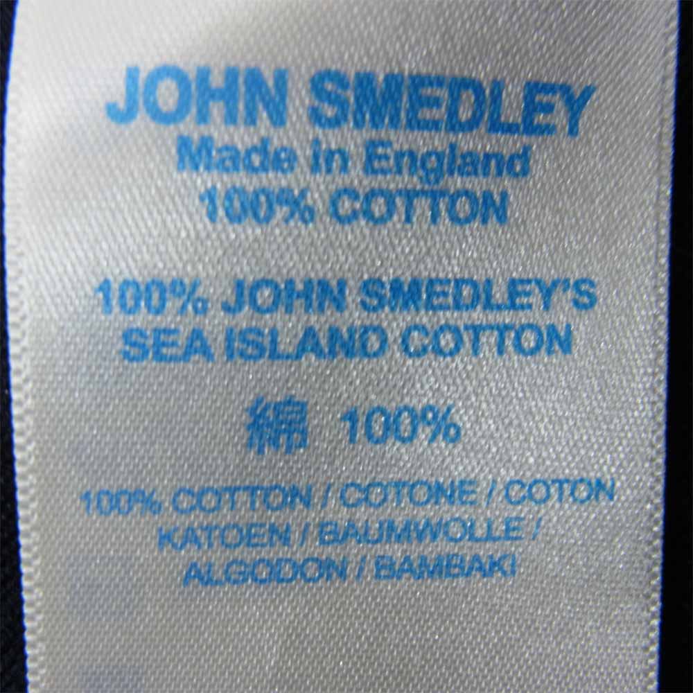 FRAGMENT DESIGN フラグメントデザイン x SEQUEL シークエル x JOHN SMEDLEY ジョンスメドレー FRGMT JS LH -S クルーネック ニット ネイビー ネイビー系 S【新古品】【未使用】【中古】