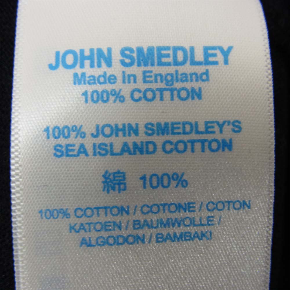 FRAGMENT DESIGN フラグメントデザイン x SEQUEL シークエル x JOHN SMEDLEY ジョンスメドレー FRGMT JS LH -S クルーネック ニット ブラック ブラック系 S【新古品】【未使用】【中古】