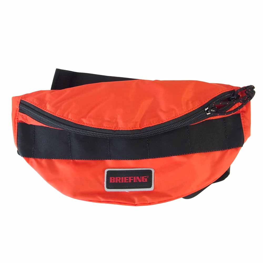 BRIEFING ブリーフィング BRA201L23 MINI POD SL PACKABLE DC ミニ ポッド ウエスト ポーチ レッド系 F【新古品】【未使用】【中古】