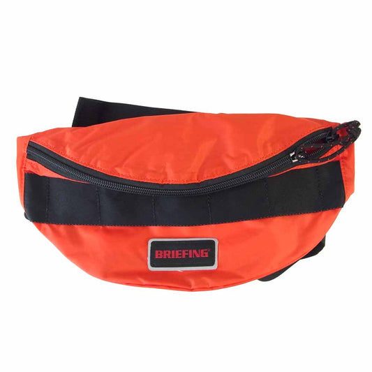 BRIEFING ブリーフィング BRA201L23 MINI POD SL PACKABLE DC ミニ ポッド ウエスト ポーチ レッド系 F【新古品】【未使用】【中古】