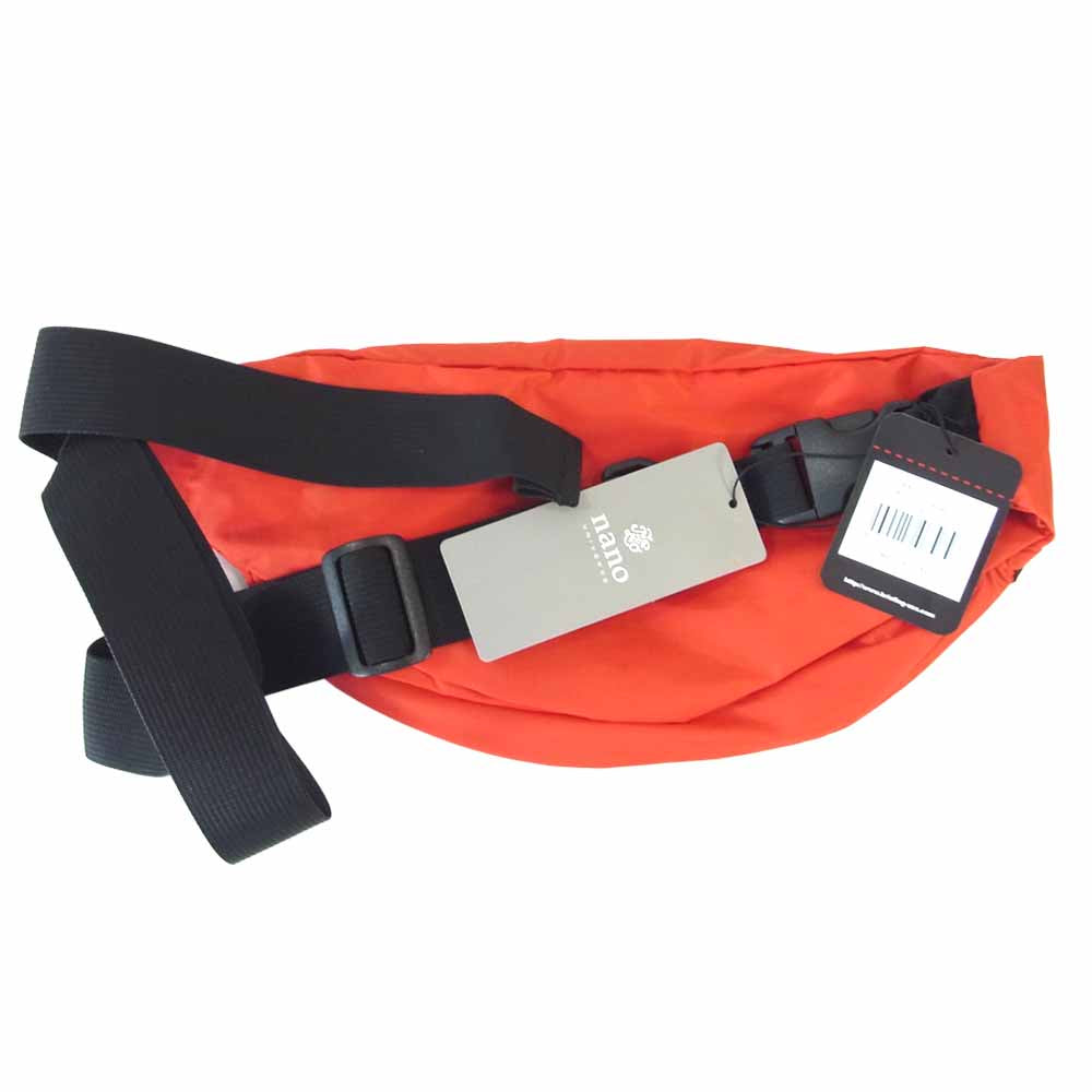 BRIEFING ブリーフィング BRA201L23 MINI POD SL PACKABLE DC ミニ ポッド ウエスト ポーチ レッド系 F【新古品】【未使用】【中古】