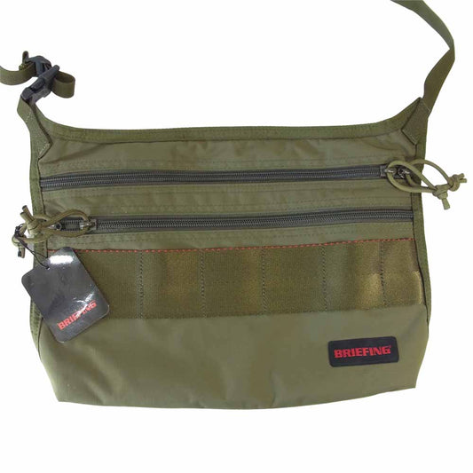 BRIEFING ブリーフィング BRA193L20 MULTI SACOCHE MW マルチ サコッシュ オリーブ オリーブ F【新古品】【未使用】【中古】
