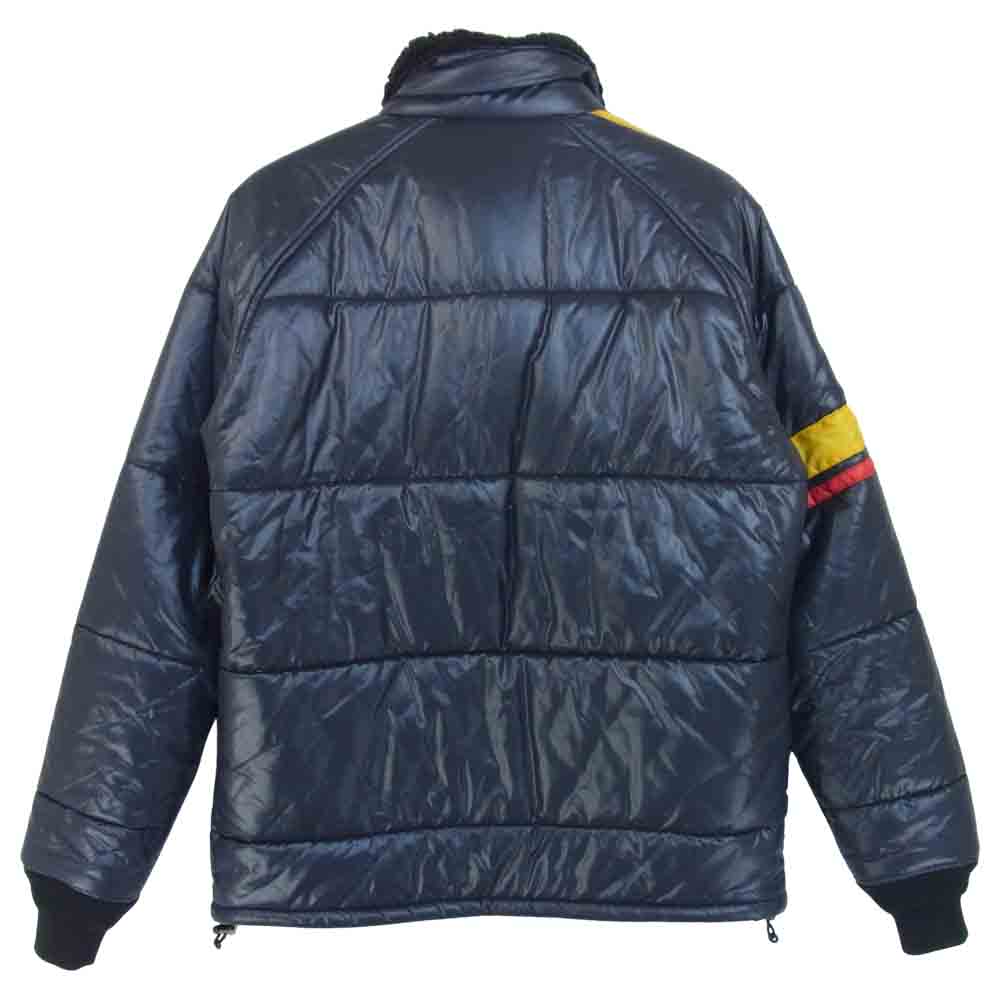 HYSTERIC GLAMOUR ヒステリックグラマー 02173AB06 プリマロフト ナイロン タフタ スタンドカラー 襟ボア ジャケット ダークネイビー系 M【中古】