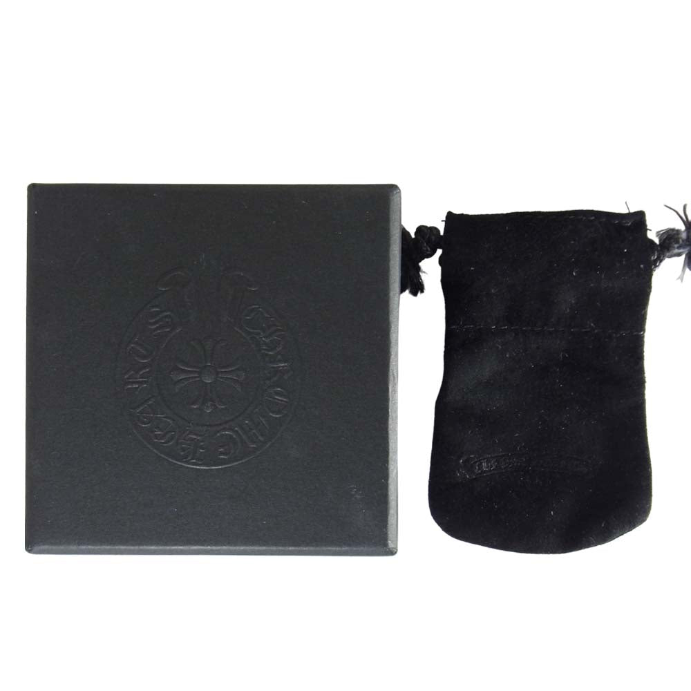 CHROME HEARTS クロムハーツ（原本有） DBL FLRL CRS ダブルフローラル クロス リング シルバー系 23.5号程度【中古】