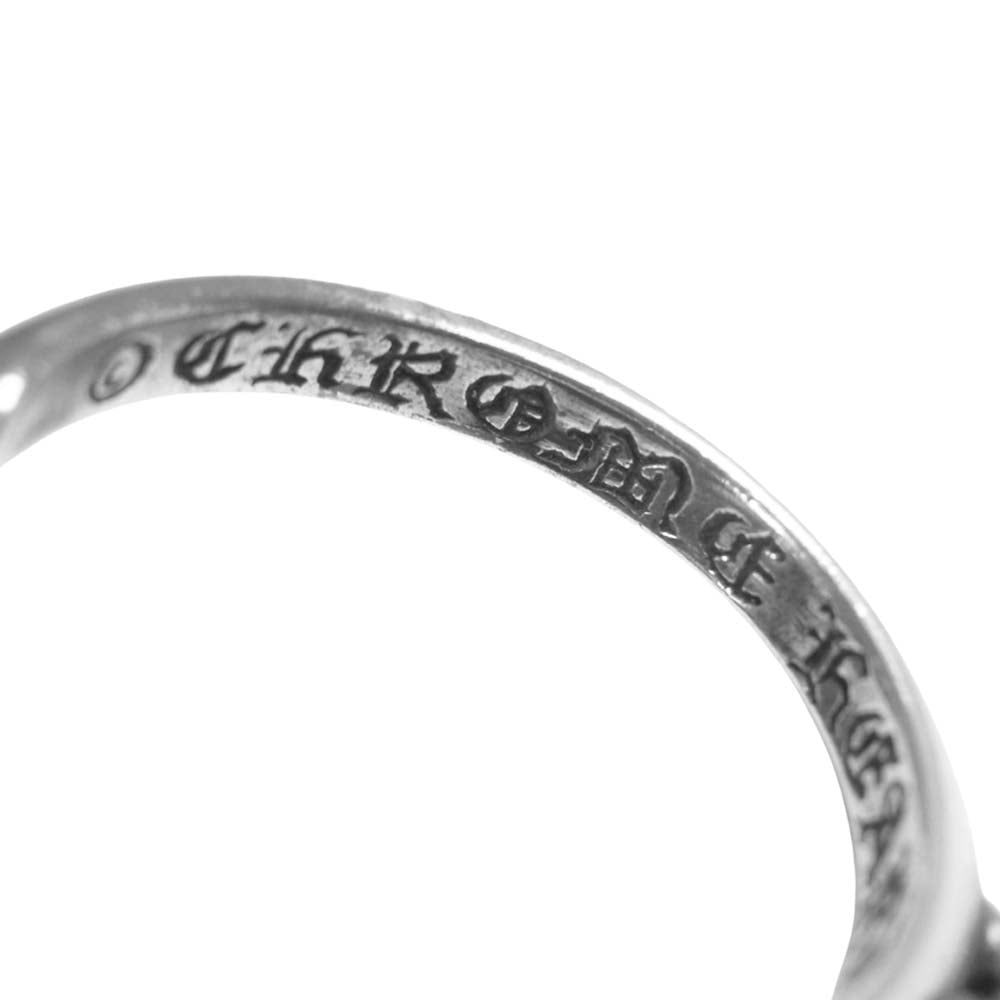 CHROME HEARTS クロムハーツ（原本有） TINY CH CROSS クロスフープ ピアス シルバー系【中古】
