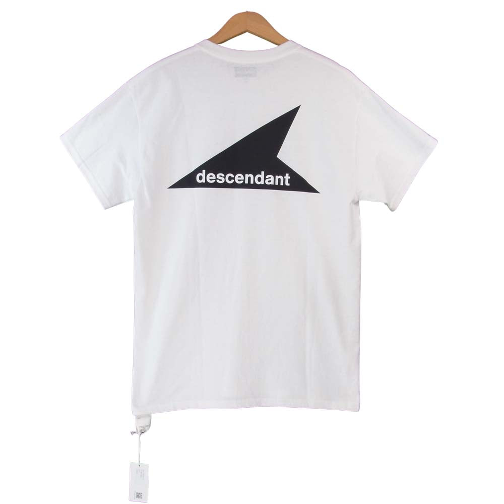DESCENDANT ディセンダント 18SS 181TNDS-CSM02S CREW NECK SS クルーネック Tシャツ ホワイト系 M【極上美品】【中古】