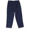 DESCENDANT ディセンダント 201WVDS-PTM05 DC-3 TUCK TROUSERS タック トラウザーズ パンツ ネイビー ネイビー系 2【美品】【中古】