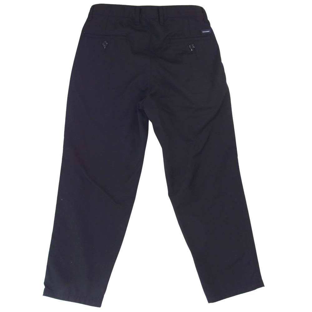 DESCENDANT ディセンダント 20SS 201WVDS-PTM05 DC-3 TUCK TROUSERS タック トラウザーズ パンツ ブラック ブラック系 2【美品】【中古】