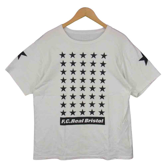 F.C.R.B. エフシーアールビー 19SS FCRB-192071 42 STARS TEE スター Tシャツ ホワイト系 L【中古】