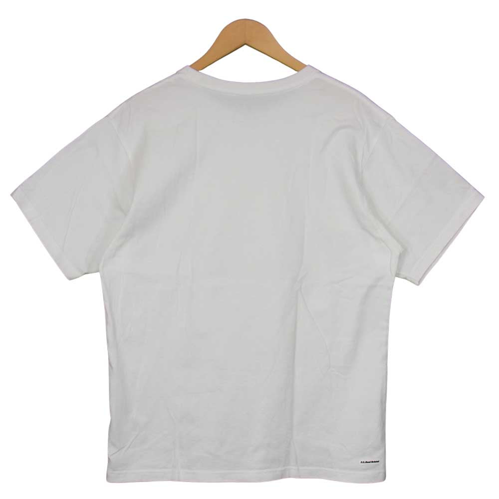 F.C.R.B. エフシーアールビー FCRB-202075 EMBLEM TEE エンブレム Tシャツ ホワイト系 L【美品】【中古】