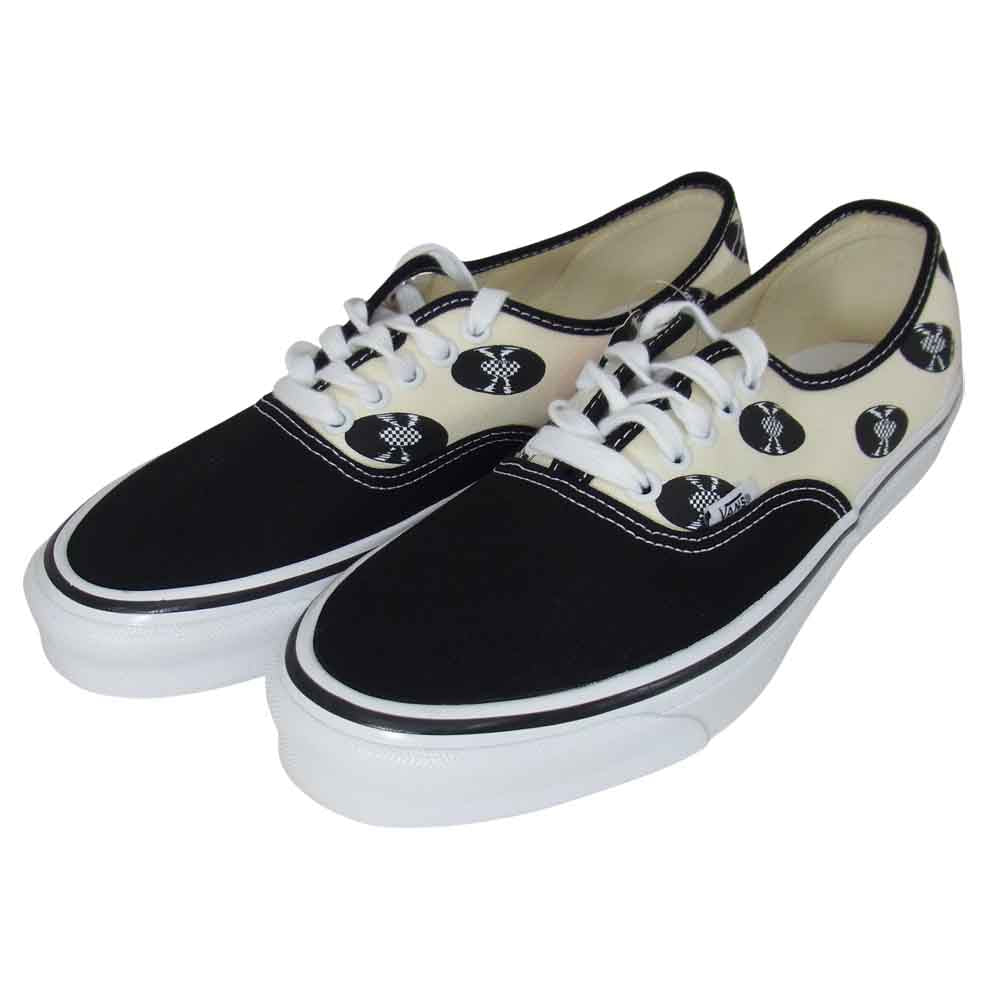 WACKO MARIA ワコマリア 21SS VN0A4BV95921 × バンズ VANS OG AUTHENTIC LX オーセンティック スニーカー ホワイト系 27.5cm【新古品】【未使用】【中古】