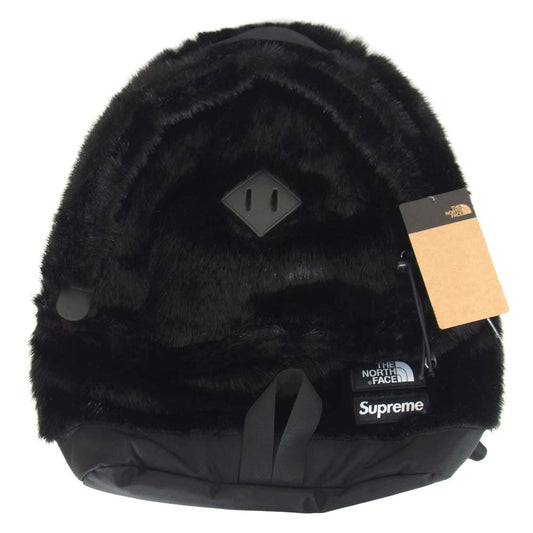 Supreme シュプリーム 20AW NM82092I × ノースフェイス The North Face 国内正規品 Faux Fur Backpack フォックス ファー バックパック ブラック系【新古品】【未使用】【中古】