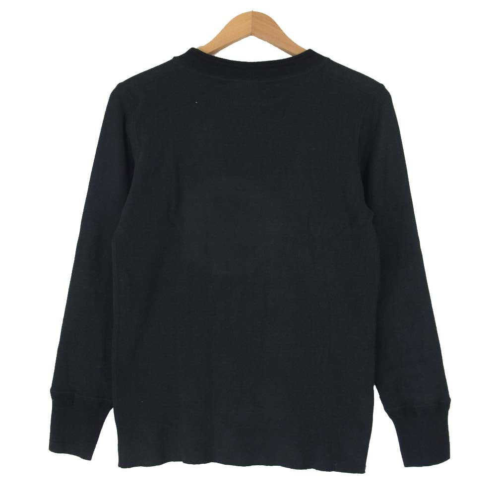 GLADHAND & Co. グラッドハンド GLADHAND-18 THICK L/S T-SH クルーネック 長袖 Tシャツ ブラック系 M【極上美品】【中古】
