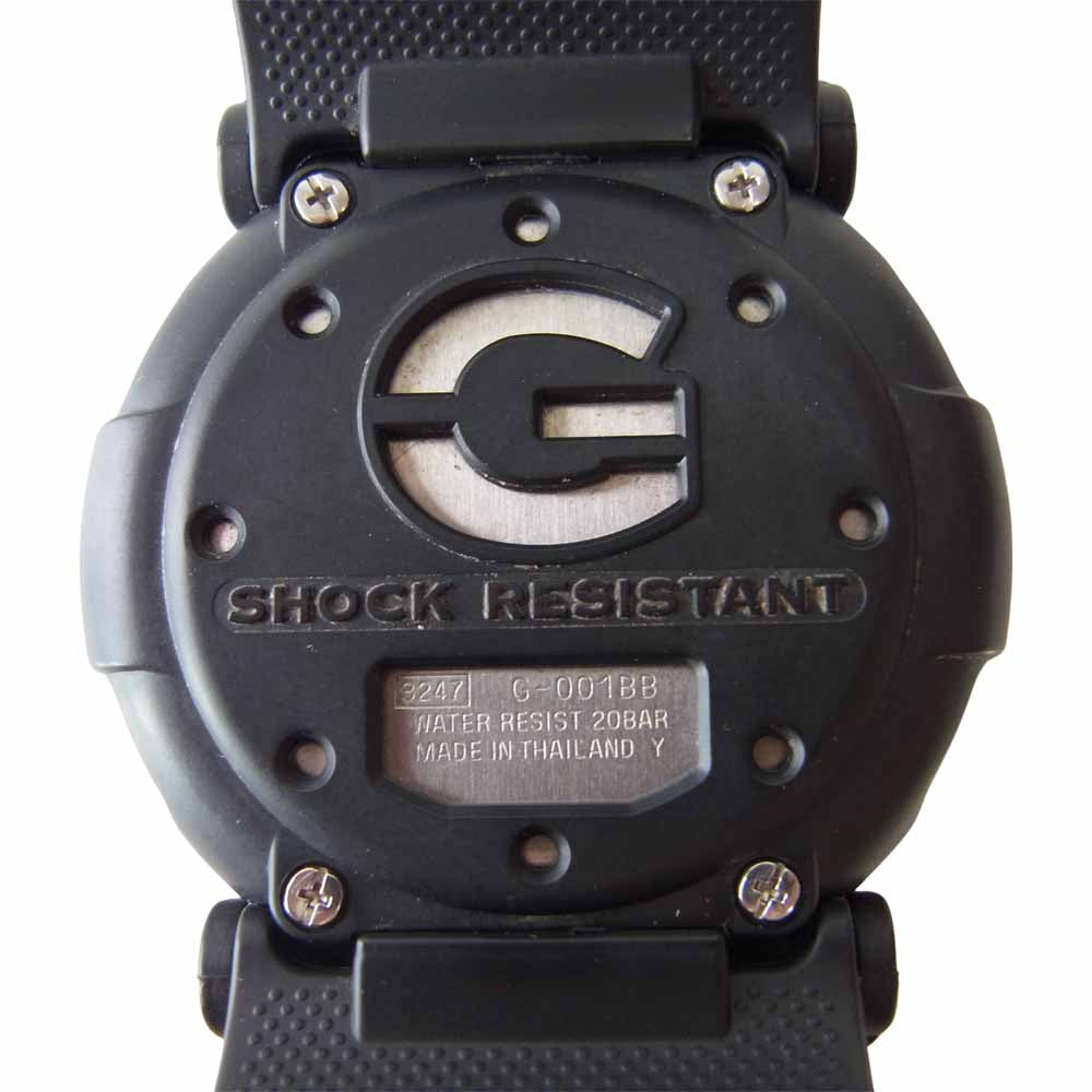 G-SHOCK ジーショック G-001BB-1DR JASON CASIO ジェイソン カシオ 腕時計 ブラック系【中古】