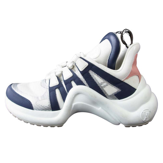 LOUIS VUITTON ルイ・ヴィトン Arch Light アークライト スニーカー ホワイト系 37【中古】