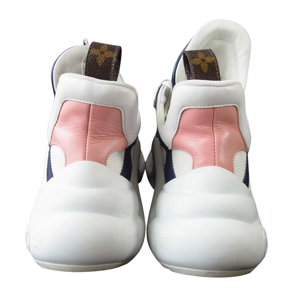 LOUIS VUITTON ルイ・ヴィトン Arch Light アークライト スニーカー ホワイト系 37【中古】