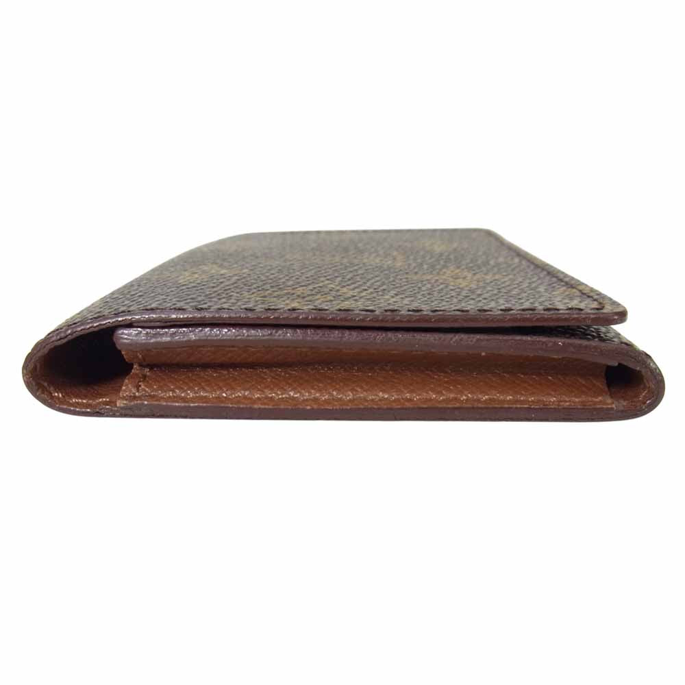 LOUIS VUITTON ルイ・ヴィトン M62920 モノグラム アンヴェロップ カルトドゥヴィジット 名刺入れ カードケース ブラウン系【中古】