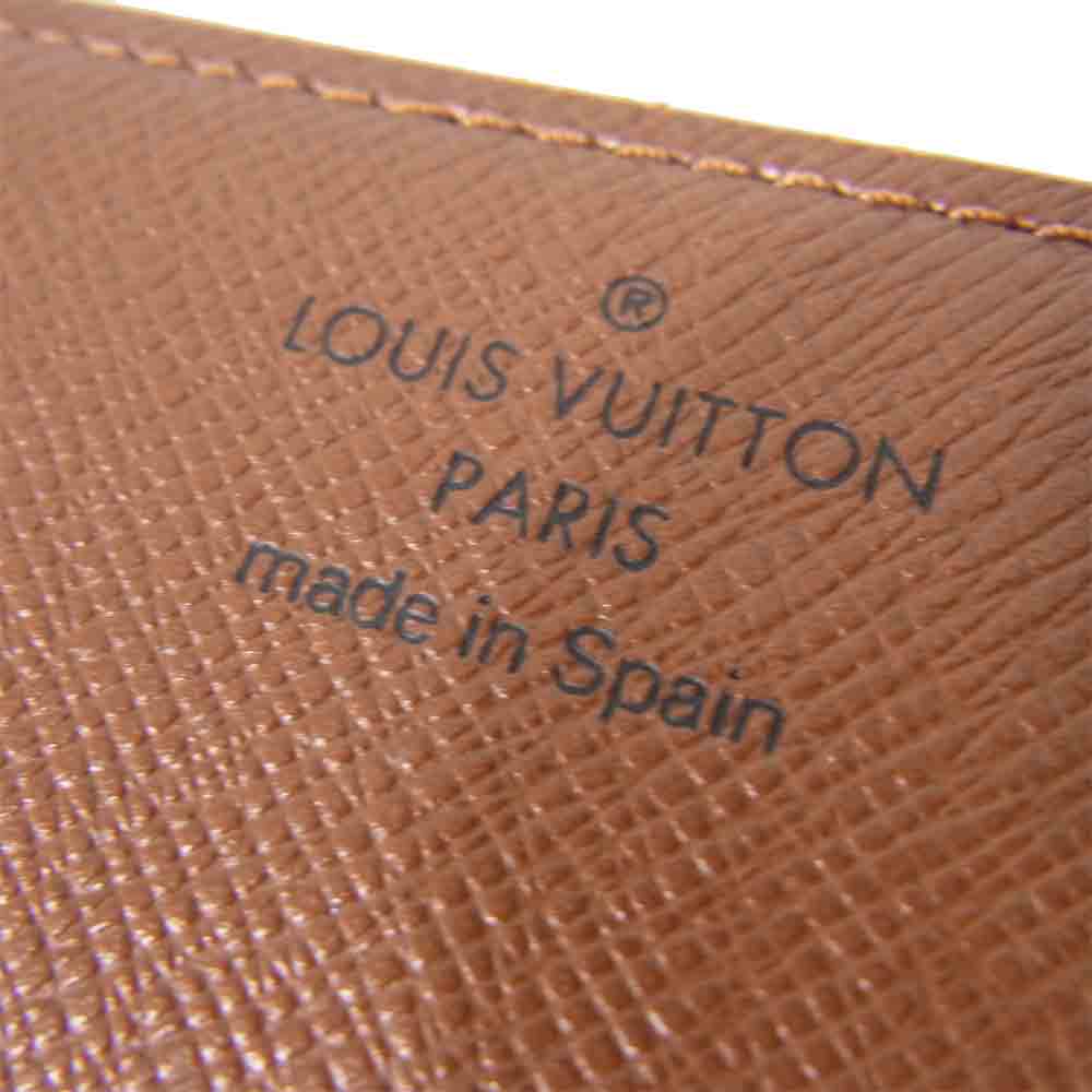 LOUIS VUITTON ルイ・ヴィトン M62920 モノグラム アンヴェロップ カルトドゥヴィジット 名刺入れ カードケース ブラウン系【中古】