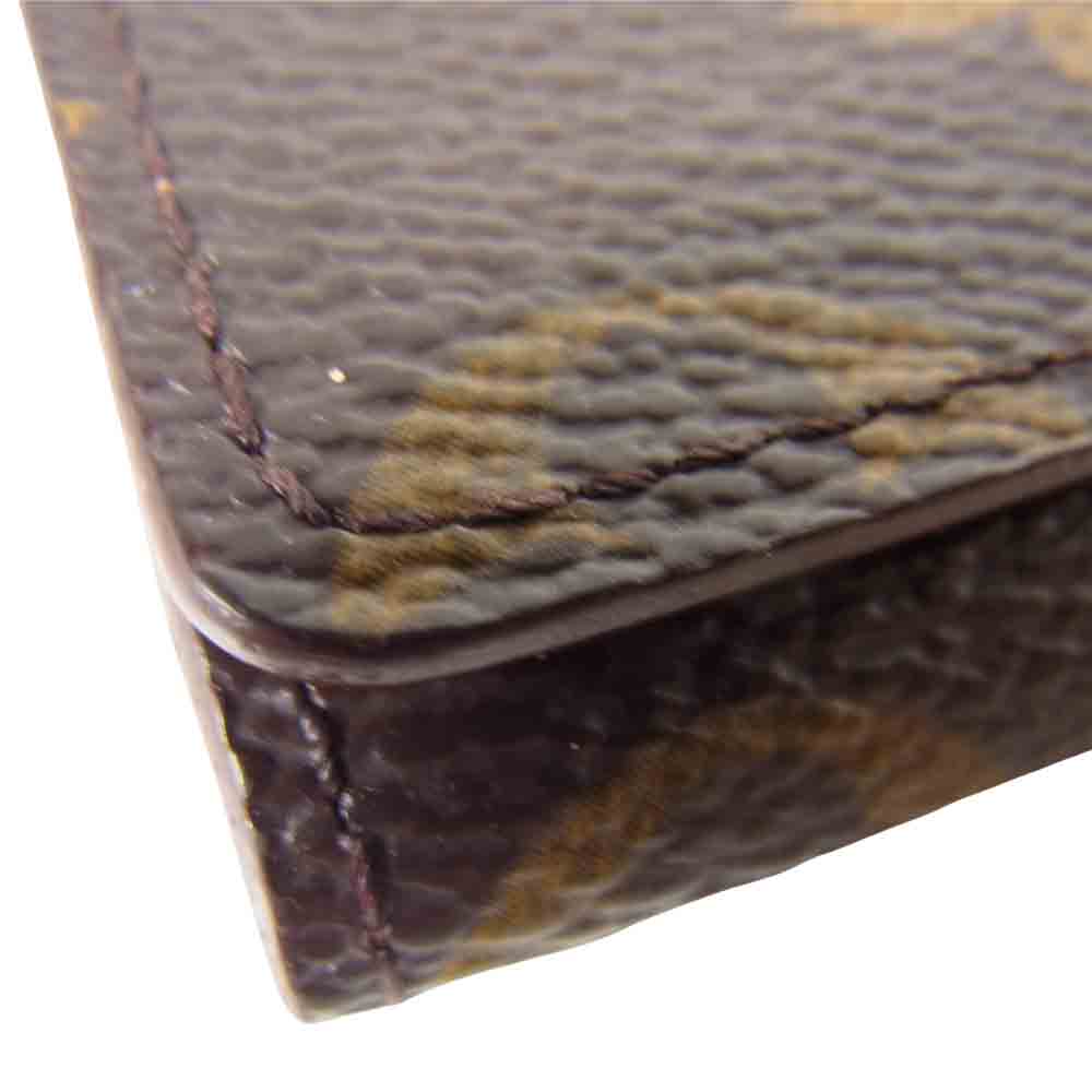 LOUIS VUITTON ルイ・ヴィトン M62920 モノグラム アンヴェロップ カルトドゥヴィジット 名刺入れ カードケース ブラウン系【中古】