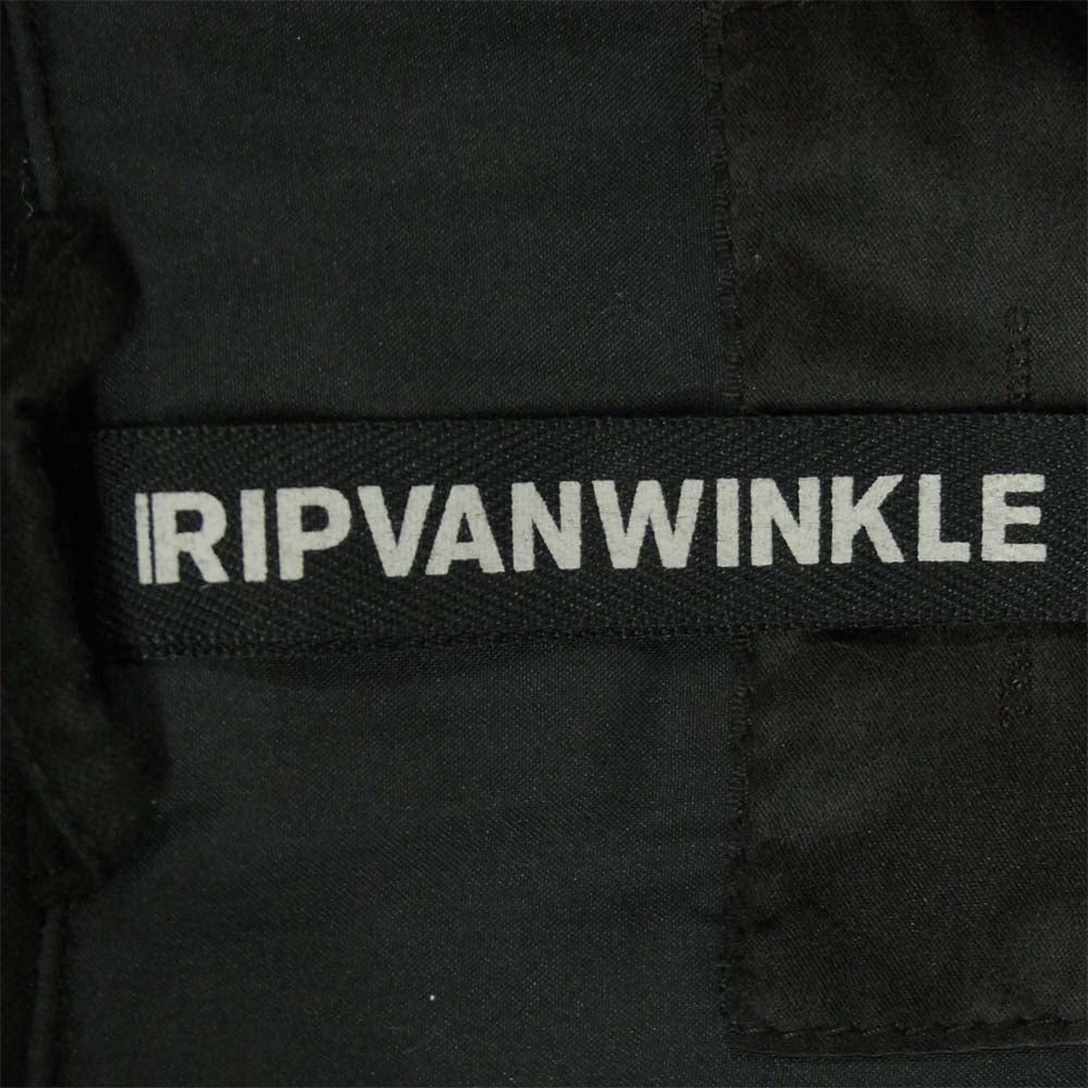 ripvanwinkle リップヴァンウィンクル RBE-001 Stretch Moleskin Over Dye Mods Coat ストレッチ モール スキン オーバー ダイ モッズコート ブラック系 5【美品】【中古】