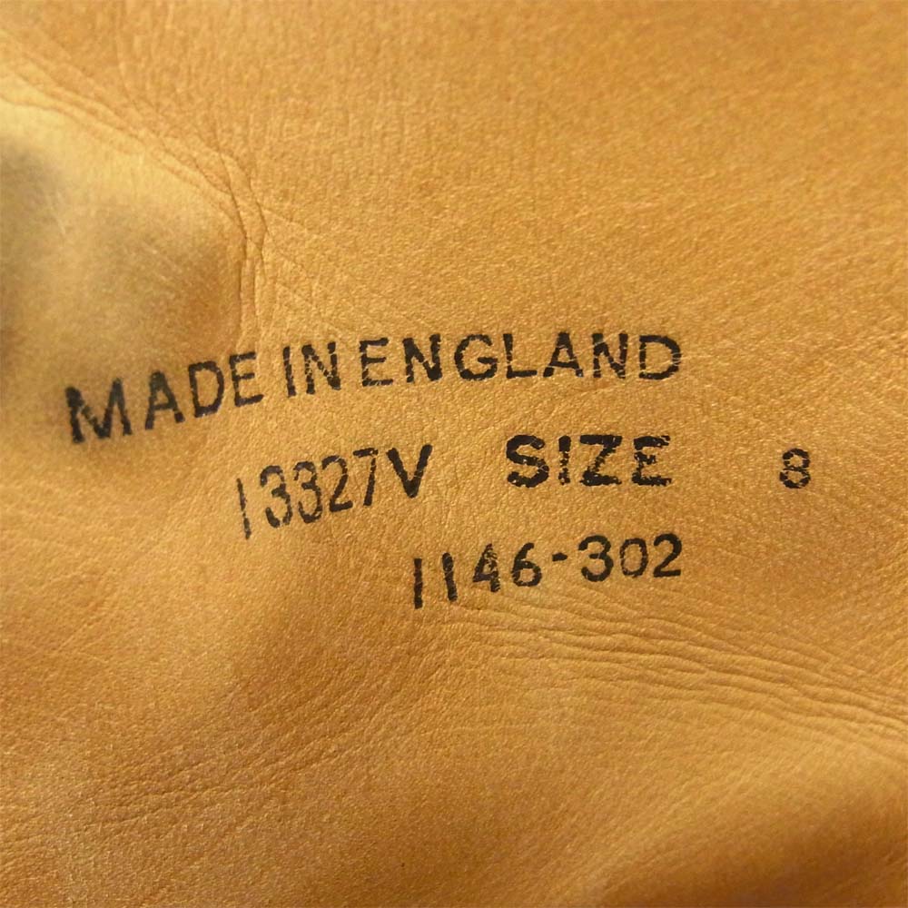 GEORGE COX ジョージコックス 13327 Chukka チャッカ ブラックスウェード ブラックインターレース クリーパー ハイカット ラバーソール ブラック系 8【中古】