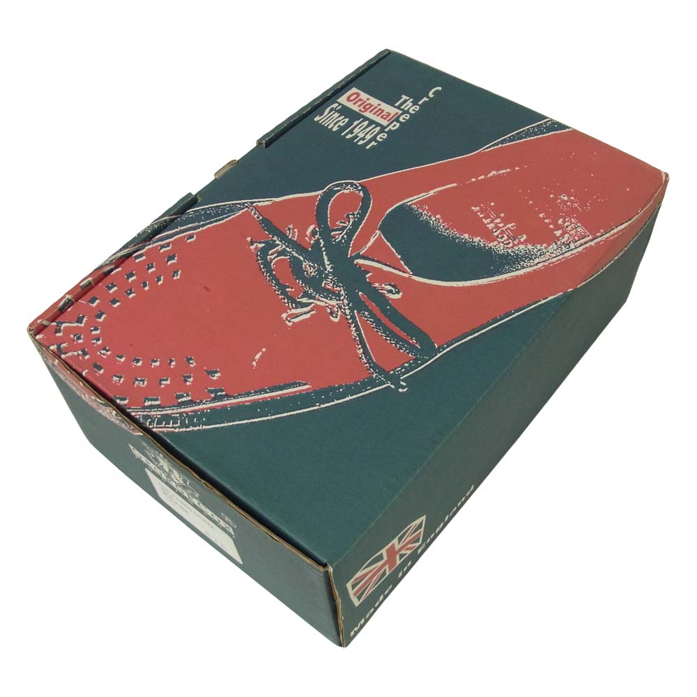 GEORGE COX ジョージコックス 13327 Chukka チャッカ ブラックスウェード ブラックインターレース クリーパー ハイカット ラバーソール ブラック系 8【中古】