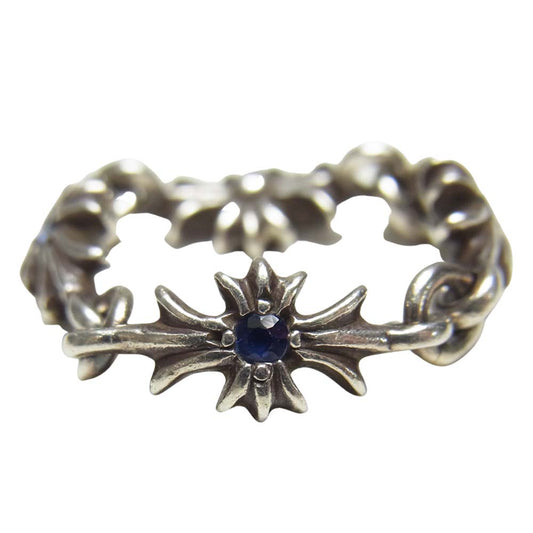 CHROME HEARTS クロムハーツ（原本無） RING TNY E CH PLS タイニーE CHプラス リング シルバー系 11.5号程度【中古】