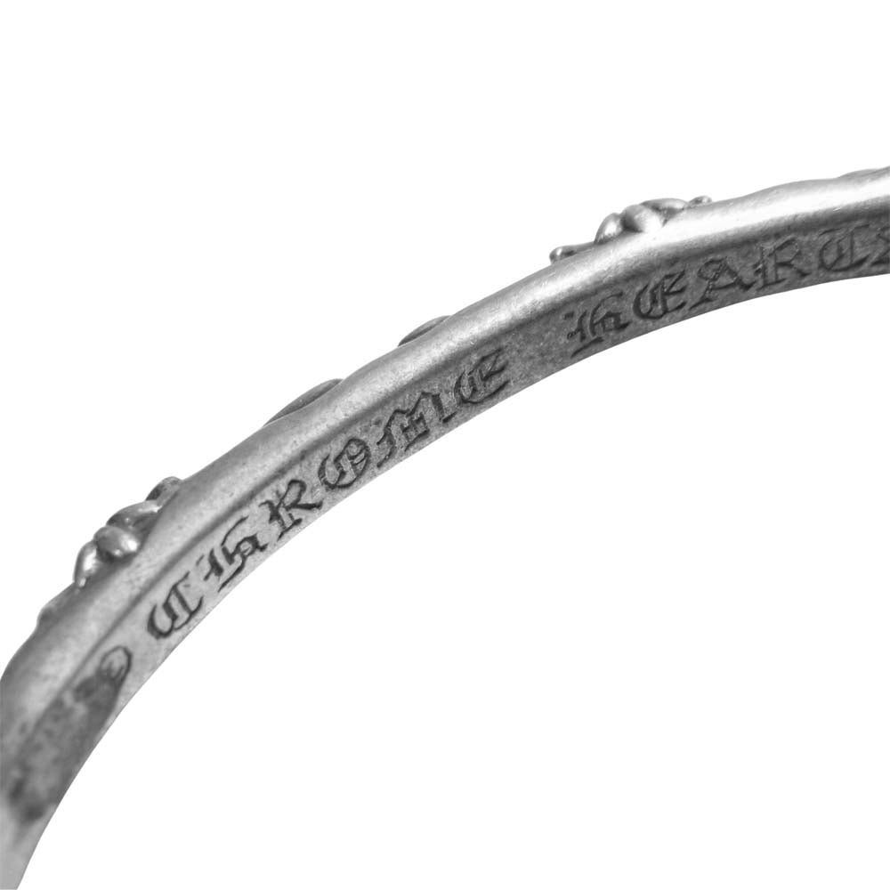 CHROME HEARTS クロムハーツ（原本無） BANGLE SBT SBT バンド バングル シルバー系【中古】