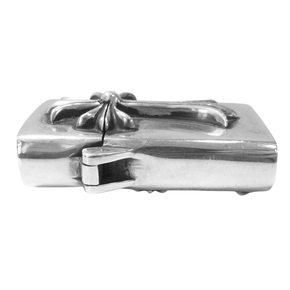CHROME HEARTS クロムハーツ（原本無） LIGHTERZ V2 スモール CHクロス ナロー ジッポ ライター シルバー系【中古】