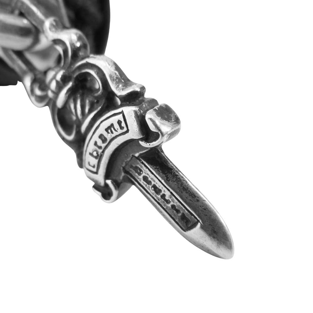 CHROME HEARTS クロムハーツ（原本有） RC F ZP2 W/TRM FILI PLS REC F ZIP フィリグリー ウォレット ブラック系【中古】