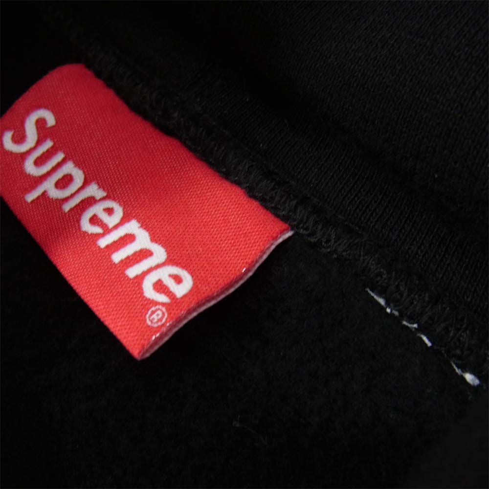 Supreme シュプリーム 21SS Big Logo hooded Sweatshirt ビッグロゴ フーデッド スウェットシャツ プルオーバー パーカー ブラック系 M【美品】【中古】