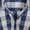 WOOLRICH ウールリッチ ブロック チェック ボタンダウン シャツ ブルー系 M【中古】