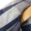 WOOLRICH ウールリッチ ブロック チェック ボタンダウン シャツ ブルー系 M【中古】