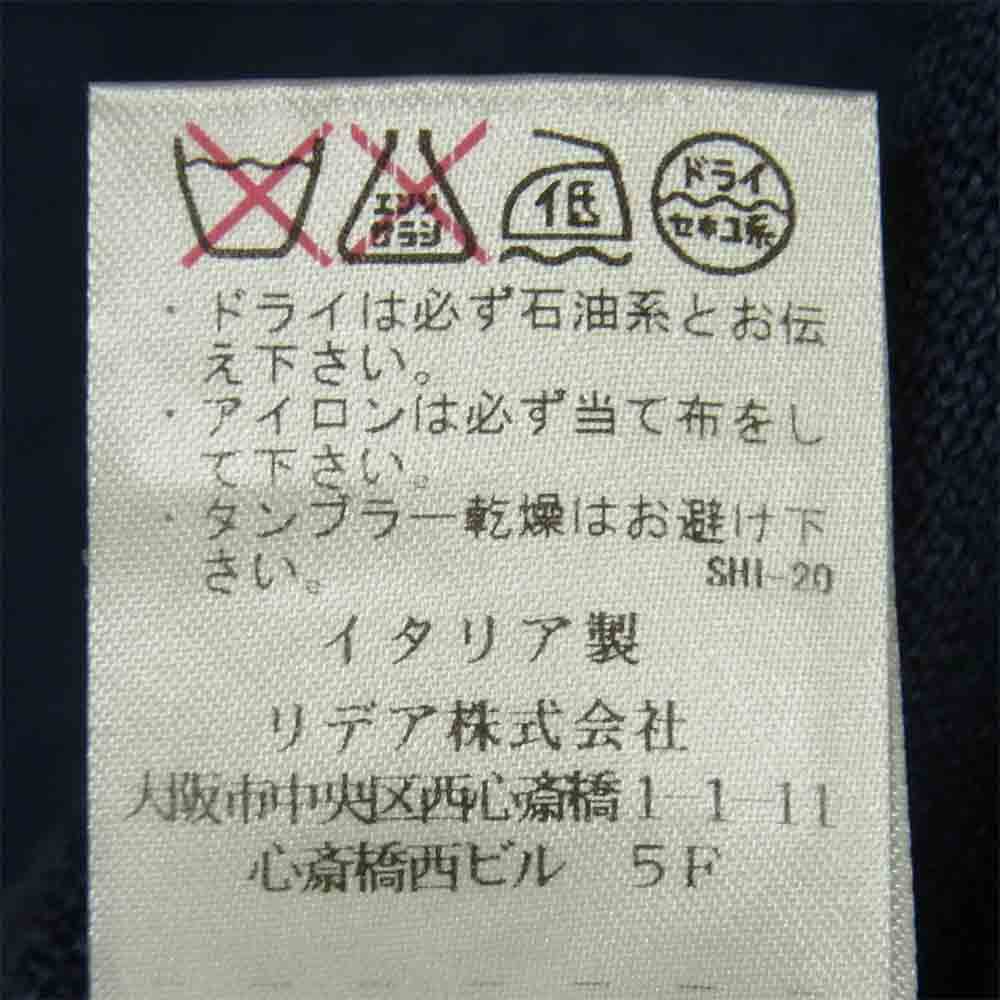 CRUCIANI クルチアーニ タートルネック ニット ウール イタリア製 インディゴブルー系 44【中古】