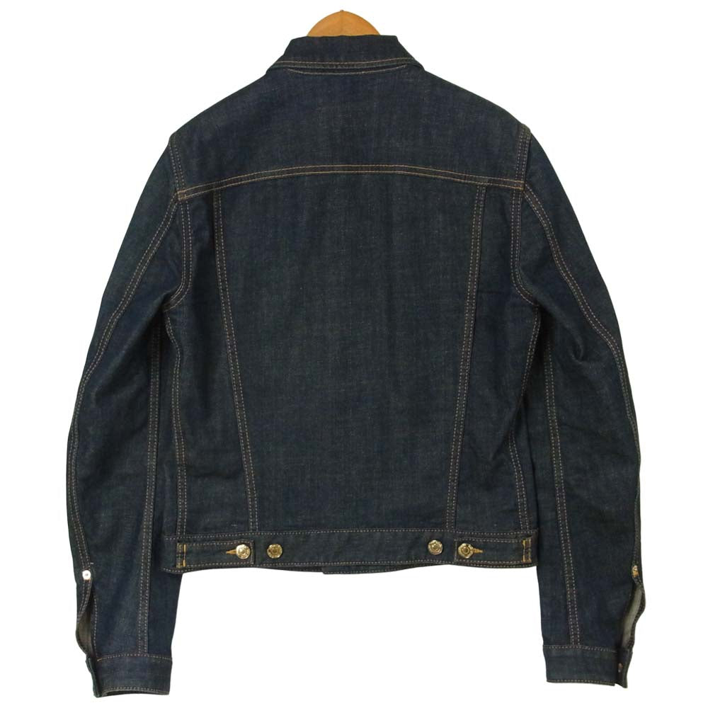 DSQUARED2 ディースクエアード S71AM0611 S30144 デニム ジャケット コットン イタリア製 インディゴブルー系 44【中古】