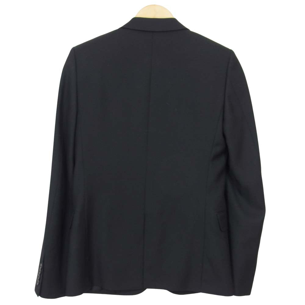 SAINT LAURENT サンローラン 16AW 353089 YM24N エディ期 シングル 2B セットアップ スーツ ブラック系 44【新古品】【未使用】【中古】