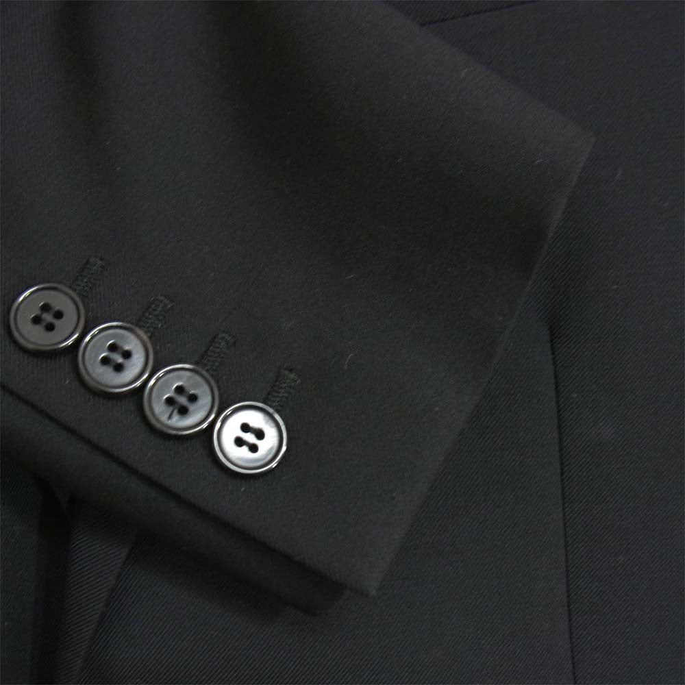 SAINT LAURENT サンローラン 16AW 353089 YM24N エディ期 シングル 2B セットアップ スーツ ブラック系 44【新古品】【未使用】【中古】