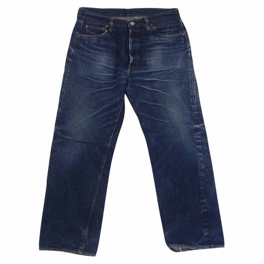 Levi's リーバイス 501XX 復刻 刻印555 デニム パンツ インディゴブルー系 36【中古】