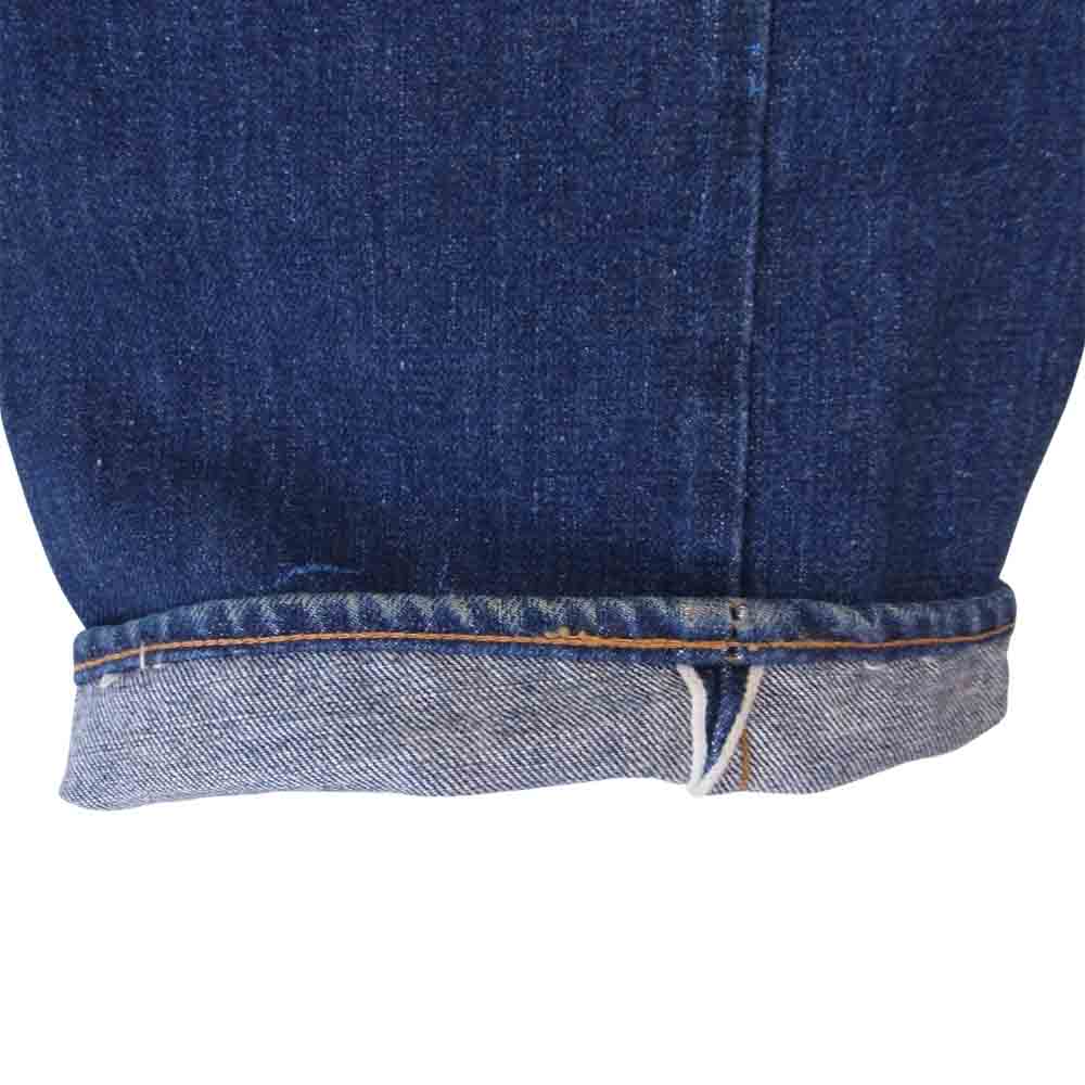 Levi's リーバイス ヴィンテージ オリジナル 501 66後期 ボタン裏6 スモールe 耳付き デニム パンツ インディゴブルー系 36【中古】