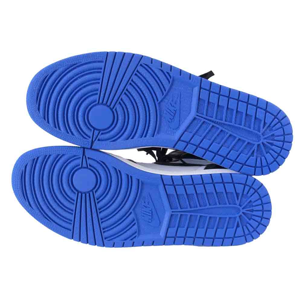 NIKE AIR JORDAN ナイキ ジョーダン 555088-041 1 RETRO HIGH OG ROYAL TOE GAME ROYAL 2020 レトロ ハイ ロイヤルトゥ ゲームロイヤル スニーカー マルチカラー系 28.5【美品】【中古】
