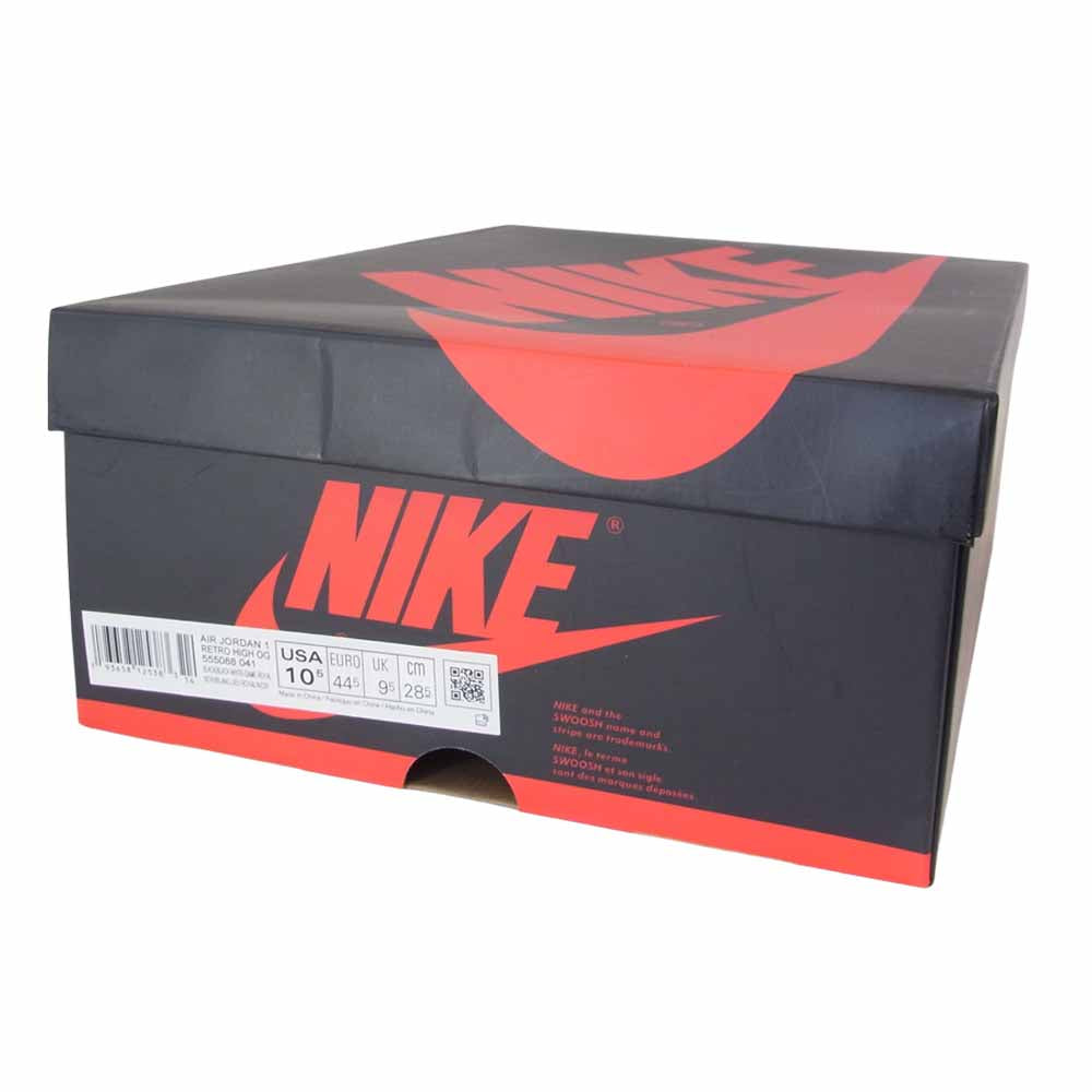 NIKE AIR JORDAN ナイキ ジョーダン 555088-041 1 RETRO HIGH OG ROYAL TOE GAME ROYAL 2020 レトロ ハイ ロイヤルトゥ ゲームロイヤル スニーカー マルチカラー系 28.5【美品】【中古】